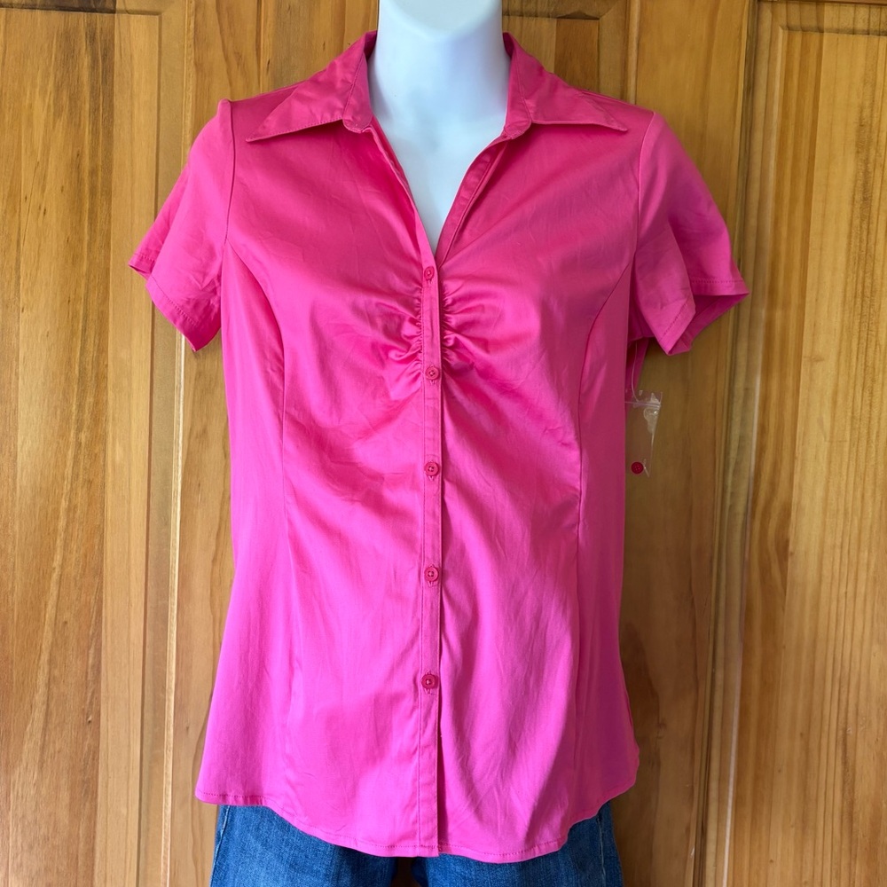 Maternity cotton blouse